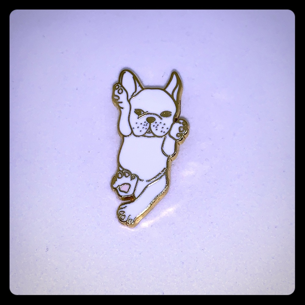 French bulldog pin